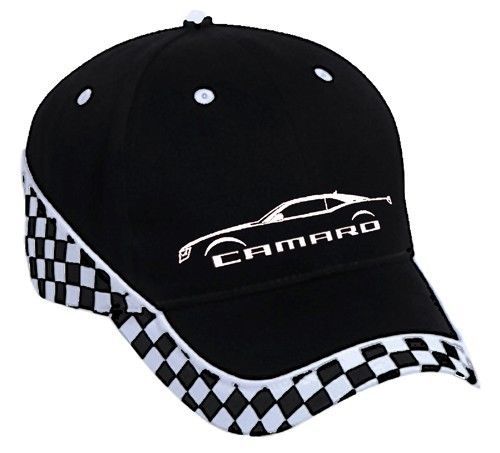 Camaro by chevrolet silhouette image cotton twill cap - licensed by gm