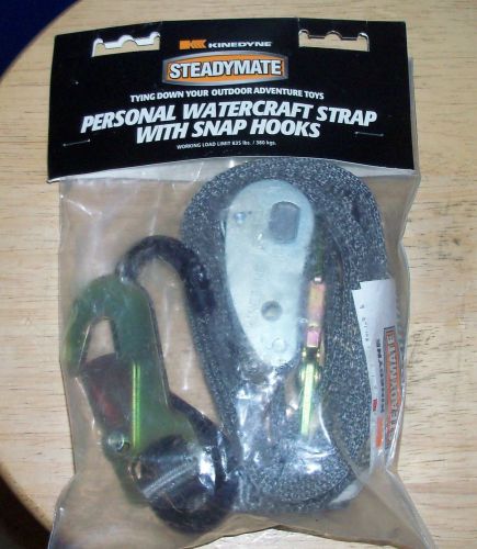 Steadymate pwc tie-down strap with snap hooks