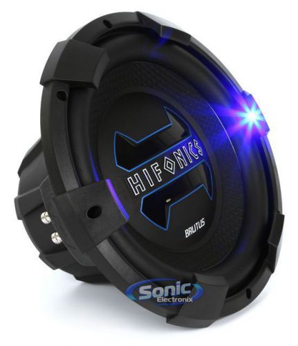 New! hifonics brx12d4 900w 12" dual 4 ohm brutus car subwoofer car audio sub