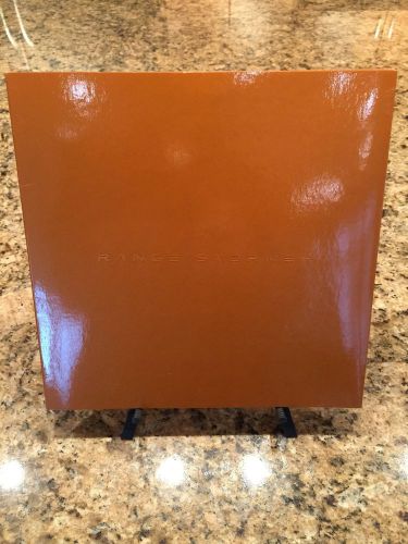 Range rover ~ range stormer press pack * brochure * rare !!!!!!!!! collectable