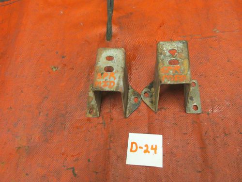 Mg midget, sprite, original left &amp; right front motor mount brackets, !!