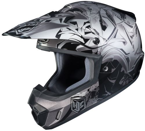 Hjc cs-mx ii graffed mc-5 motocross helmet size x-large