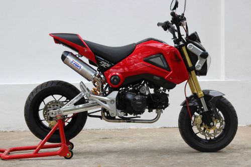 Honda grom full exhaust w/ stainless canister by tyga