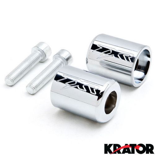 Sell Chrome Custom Logo Bar Ends Weights Sliders Streetbike Bike