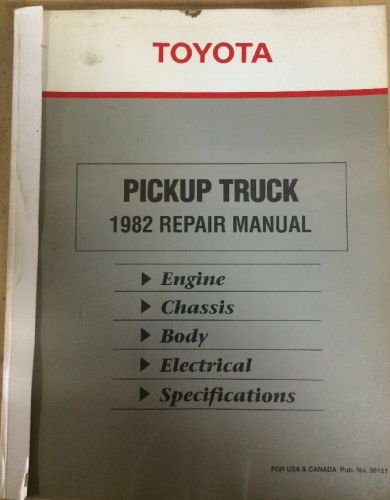 1982 toyota pickup repair manual