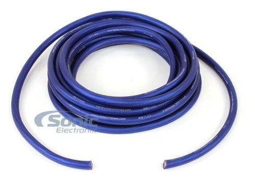 Xs power xsflex4bl-20 20ft iced blue 4 awg 100% ofc power/ground cable wire