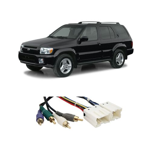 Fits infiniti qx4 1997-2003 (premium sound) factory - aftermarket radio harness