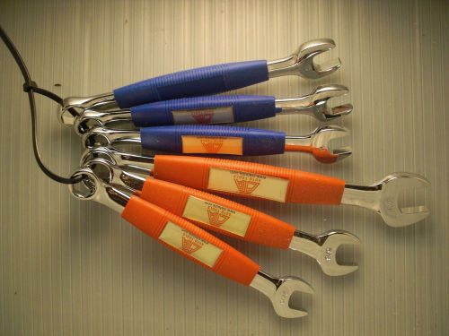 6pc open end wrenches cushion grip cta