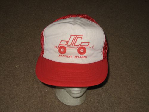 Vintage putco trucker cap hat mesh snapback running boards truck accessories