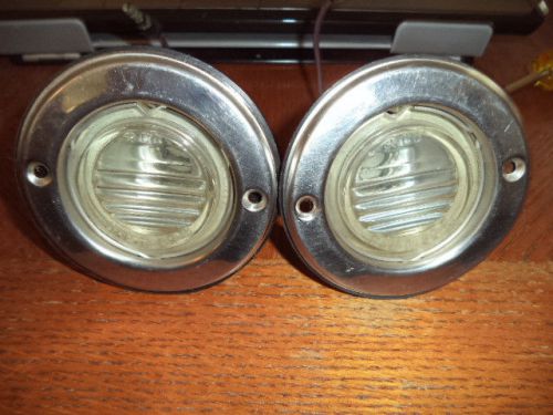 1969-70 dodge charger backup/back up/reverse lamps-pair-free shipping