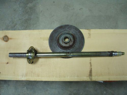 2004 polaris 600 edge xc jack shaft with brake rotor