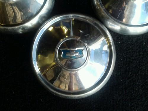 1954 CHEVY BEL AIR, TWO TEN, ONE FIFTY, NOMAD DOG DISH HUBCAPS, SET OF 3~LOOK~, US $40.00, image 2