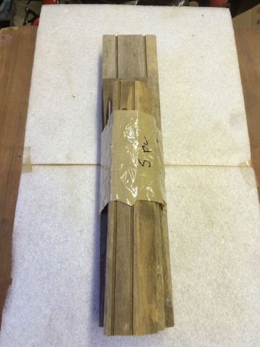 Assorted teak wood 5 pieces 12.5-19x2.5-4x0.75-7/8~