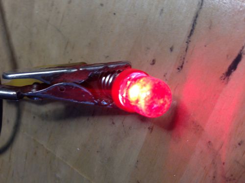 Screw-in dash instrument red led e10 bulb british  mg triumph austin jaguar
