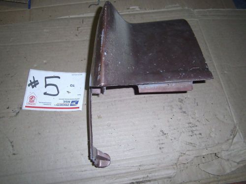 Dodge mopar 74 75 76 dart valiant left lh rear 1/4 quarter bumper filler 3756013