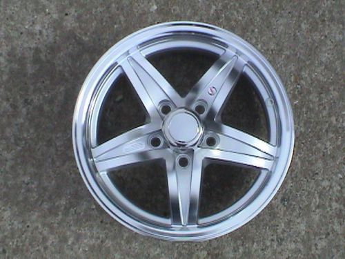 15x6 aluminum 5 star trailer  rv wheel 5 lug trailer city direct low price
