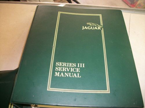 Jaguar series 111 service manual &amp; more