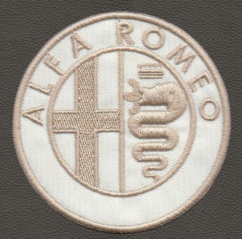 Luxury   patch  alfa romeo  emblem 7 cm iron on