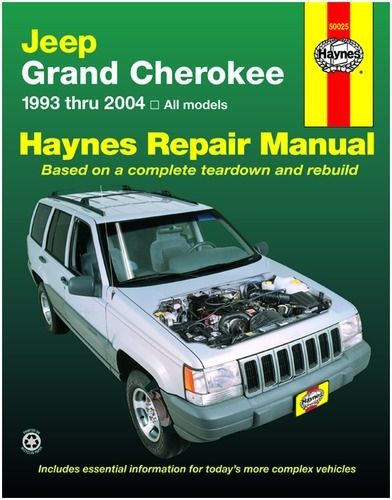 1999-2003 jeep grand cherokee  hayne repair manual new