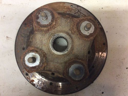 Arctic cat complete brake disc rotor hub assembly from 2006 auto 4x4 fis