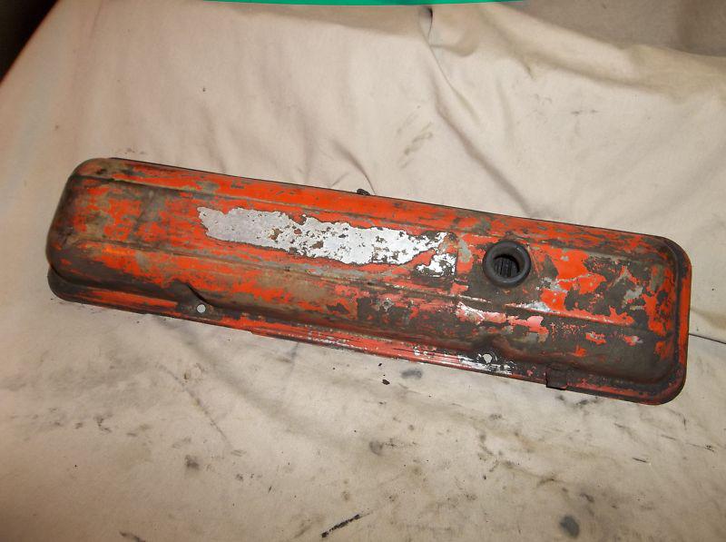 1970, 70 gmc, chevy truck 307 v-8 passenger right side valve cover, factory part