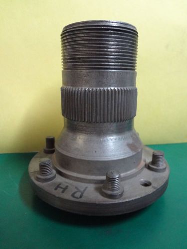 Mg tf wheel splined front hub, right hand, original, 12 tpi