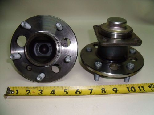 Set of trailer wheel hubs w/ bearing &amp; mounting plate 4 5/8" bolt circle, f/vehi