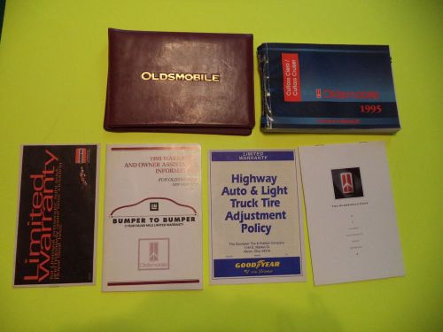 1995 oldsmobile cutlas ciera cruiser factory owners guide manual book