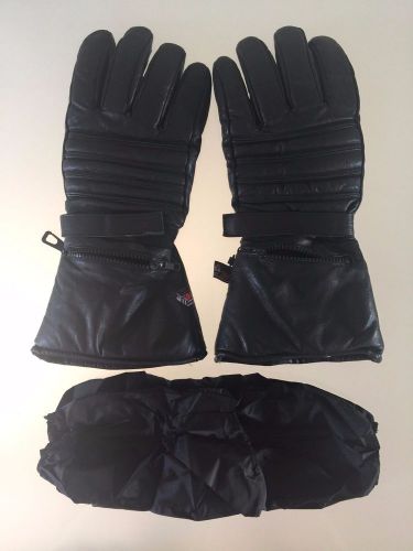 Thinsulate 3m motorcycle riding gloves size xxl with nylon covers guc!