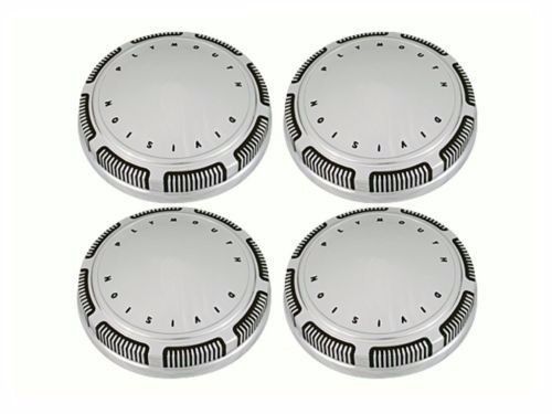 Mopar 1969 70 71 72 73 74 plymouth b/e-body mopar dog dish hub cap 4pc set - new