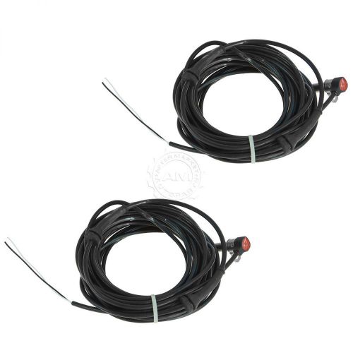Rear abs sensors left &amp; right pair set new for land rover defender discovery