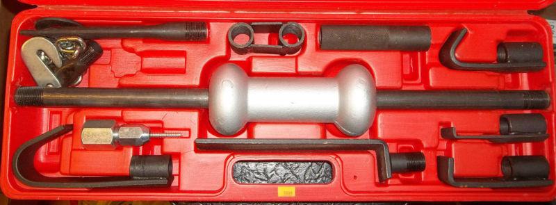 Heavy duty 9 piece dent puller set 10 lbs