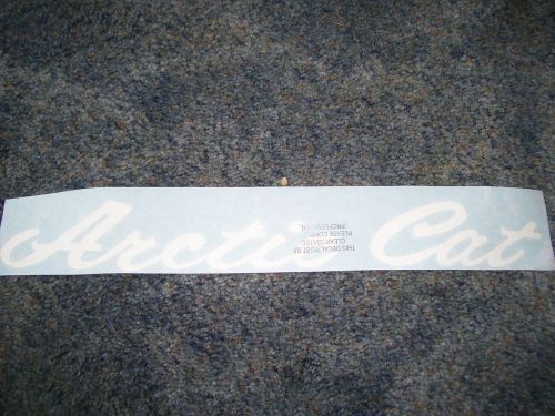 1972 kitty cat hood decal/arctic cat