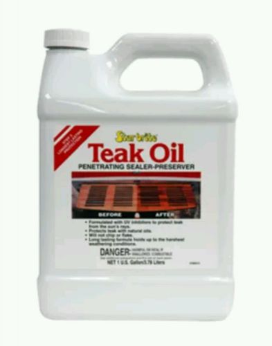Star brite teak oil gallon 81600