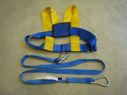 West marine marine sailing safeth harness with tether
