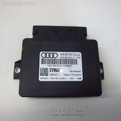 Parking break control unit audi a8 4h 11.09- 4h0907801e 4h0907801a