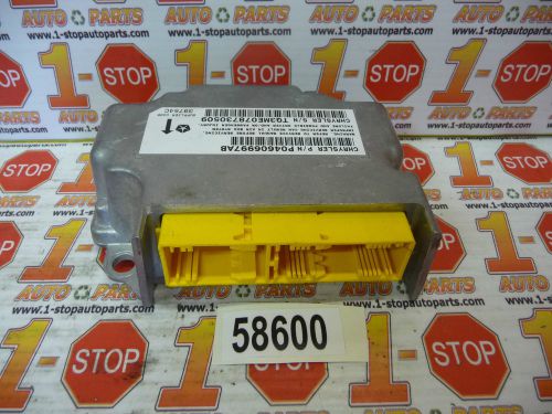04 jeep liberty air bag srs module p04606997ab oem