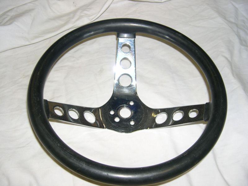 Hot rod, rat rod, gasser; vintage custom steering wheel 1960s?