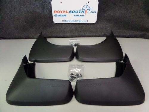Genuine volvo xc90 front &amp; rear mudguard set without body kit oe oem