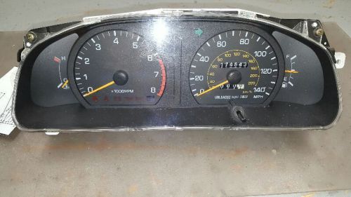 Speedometer head mph instrument cluster dx cruise control 94-96 camry 289510