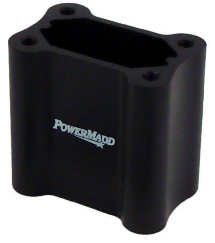 Powermadd 45403 black universal extension block 3"