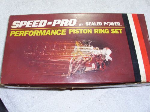Estate find speed-pro performance piston ring set # r-10315 .065 ss-50 oil ring>