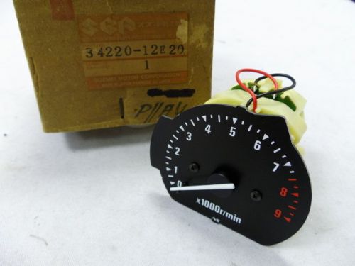 Suzuki dr650 tachometer assy nos dr 650 rpm tacho meter 34220-12e20 gauge clock
