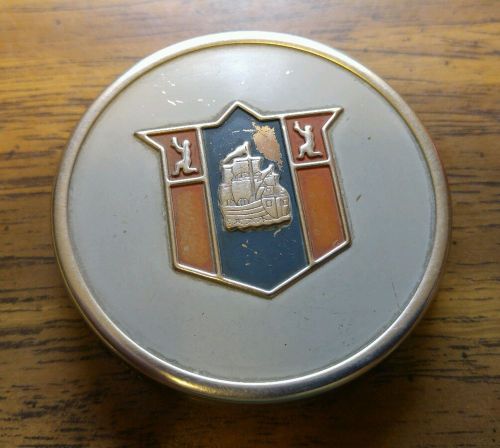 Vintage 1948 - 50 plymouth sailing ship horn button center cap original rare!