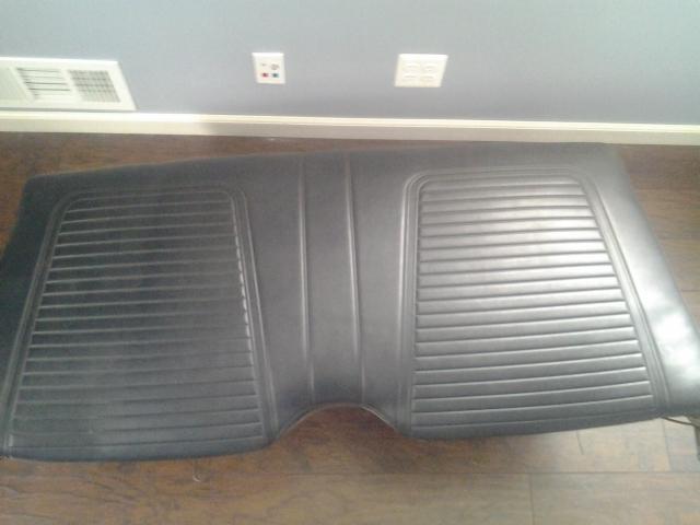 1969 Camaro Black Rear seats - Original, nice shape, US $850.00, image 2