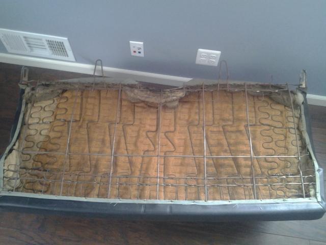 1969 Camaro Black Rear seats - Original, nice shape, US $850.00, image 3