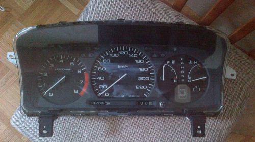 1990-1991 edm rare honda prelude cluster speedometer meter  220 kms broken tab