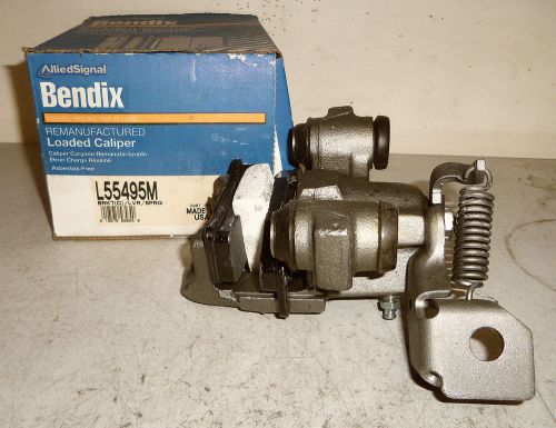 Bendix l55495m loaded brake caliper, remanufactured