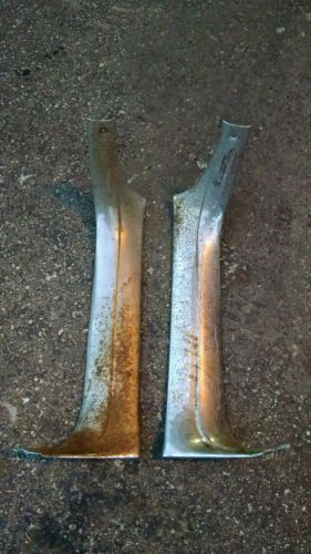 1955 1956 1957 chevy belair nomad windshield garnish mouldings