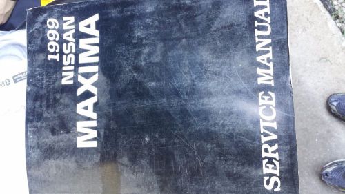 1999 nissan maxima service repair shop workshop manual factory oem book 99 x
